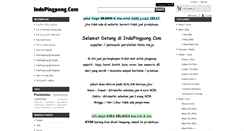 Desktop Screenshot of indopingpong.com